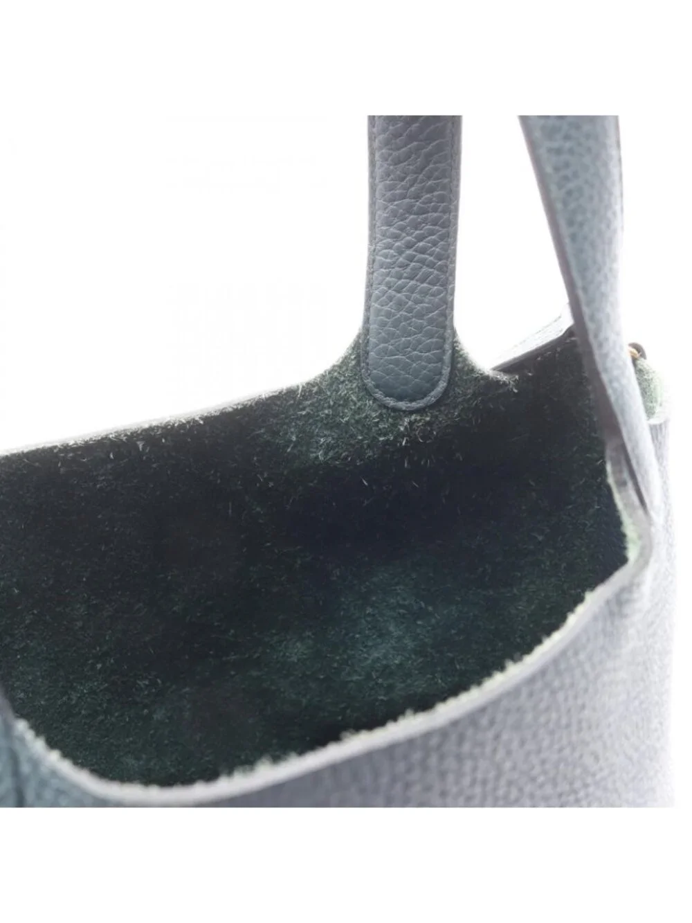 Hermes Handbag Picotin Lock PM Veil Cipre Leather Cipress